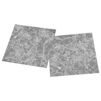 Produktbild för Golvplankor 5,11 m² 55 pcs PVC Grå