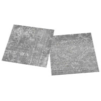 Produktbild för Golvplankor 55 pcs BetongGrå 5,11 m² PVC