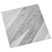 Produktbild för Golvplankor 55 pcs Grå 5,11 m² PVC
