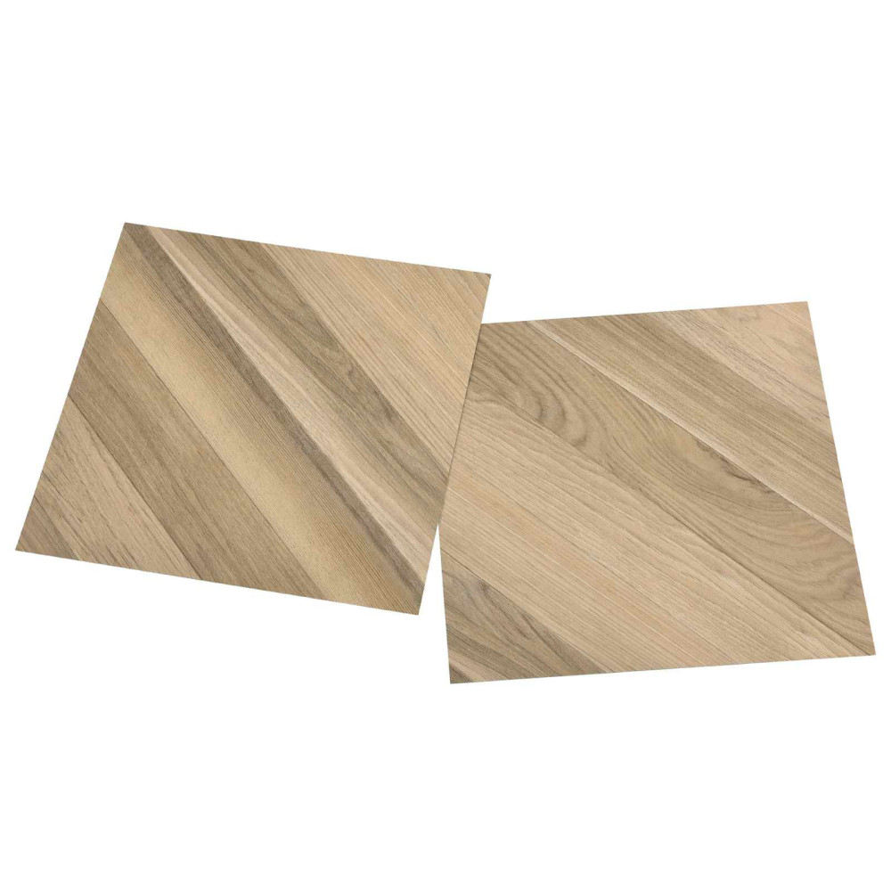 Produktbild för Golvplankor 55 pcs Brun 5,11 m² PVC