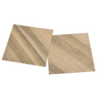 Produktbild för Golvplankor 55 pcs Brun 5,11 m² PVC