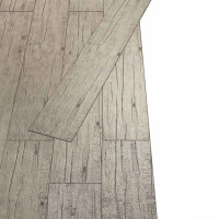 Produktbild för Golvplankor 2,51 m² 18 pcs PVC Ekfärgad