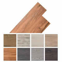 Produktbild för Golvplankor 18 pcs Naturfärg 2,51 m² PVC