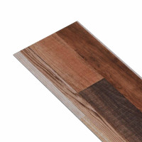 Produktbild för Golvplankor 18 pcs Flerfärgsdesign 2,51 m² PVC