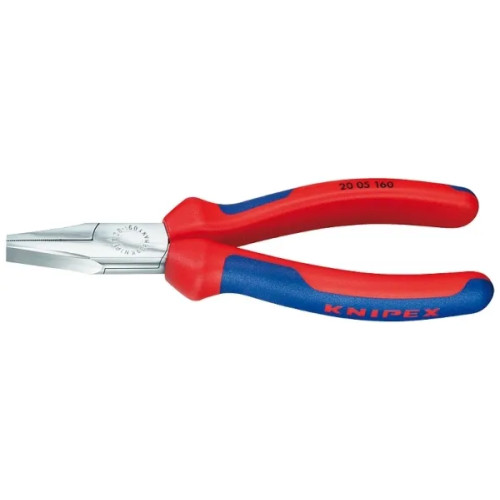 Knipex Knipex 20 05 160, Nåltänger, Kromvanadinstål, Plast, Blå, Rö...