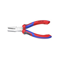Produktbild för Knipex 20 05 160, Nåltänger, Kromvanadinstål, Plast, Blå, Rö...