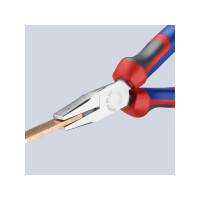 Produktbild för Knipex 20 05 160, Nåltänger, Kromvanadinstål, Plast, Blå, Rö...