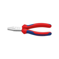 Produktbild för Knipex 20 05 160, Nåltänger, Kromvanadinstål, Plast, Blå, Rö...