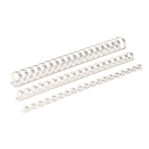 FELLOWES Spiralrygg Fellowes A4 vit 12mm 56-80 ark