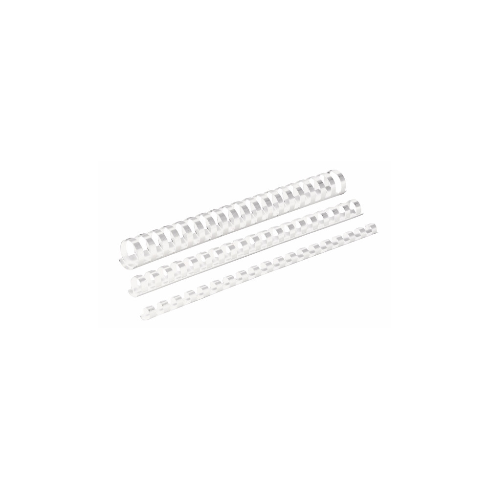 Produktbild för Spiralrygg Fellowes A4 vit 12mm 56-80 ark
