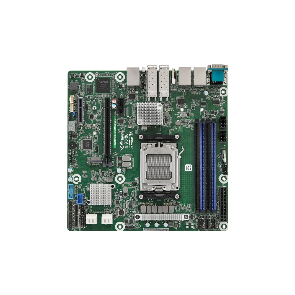 Produktbild för ASRock Rack B650D4U3-2L2Q/BCM - moderkort - micro ATX - Socket AM5 - AMD B650E