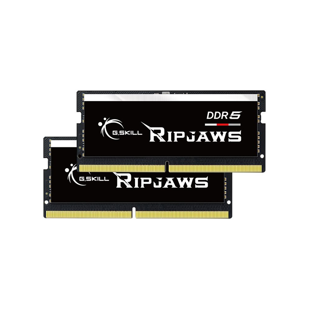 Produktbild för G.Skill Ripjaws - DDR5 - sats - 64 GB: 2 x 32 GB - SO DIMM 262-pin - 5600 MHz / PC5-44800