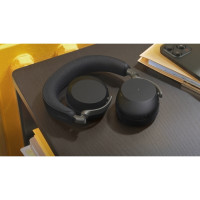 Produktbild för Jabra Evolve3 75 UC - headset - USB-C via Bluetooth-adapter - Zoom Certified - med trådlös laddningsplatta