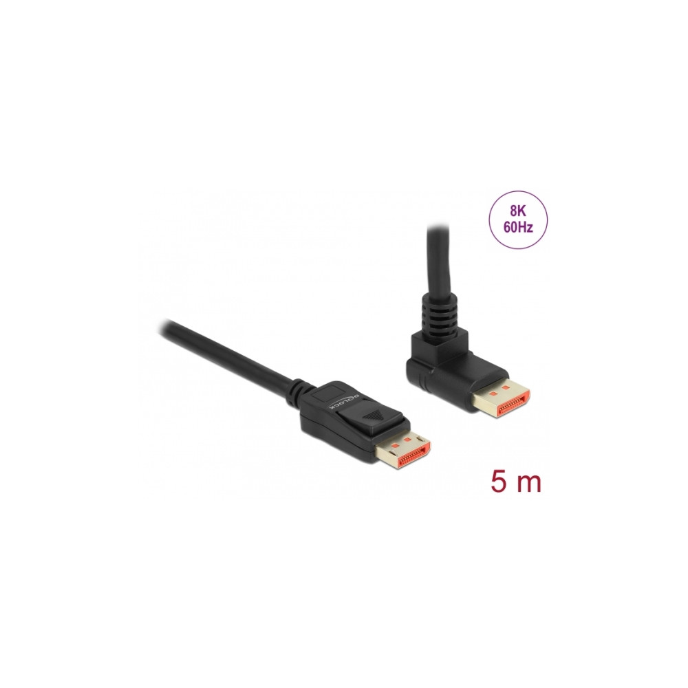 Produktbild för Delock - DisplayPort-kabel - DisplayPort till DisplayPort - 5 m