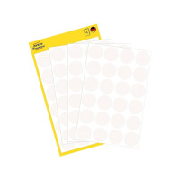 Produktbild för Avery Zweckform färgkodningspunkt - 1,8 cm diameter - vit (paket om 96)