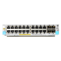 Produktbild för HPE - expansionsmodul - Gigabit Ethernet (PoE+) x 20 + Gigabit Ethernet / 10 Gigabit SFP+ x 4