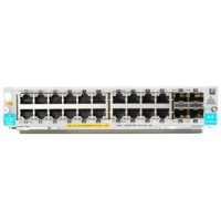 Produktbild för HPE - expansionsmodul - Gigabit Ethernet (PoE+) x 20 + Gigabit Ethernet / 10 Gigabit SFP+ x 4