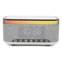 Produktbild för Denver CRQ-225, Klockradio, FM, LED, Multifärg, Grå, Monokro...