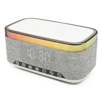Produktbild för Denver CRQ-225, Klockradio, FM, LED, Multifärg, Grå, Monokro...