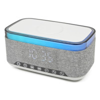 Produktbild för Denver CRQ-225, Klockradio, FM, LED, Multifärg, Grå, Monokro...