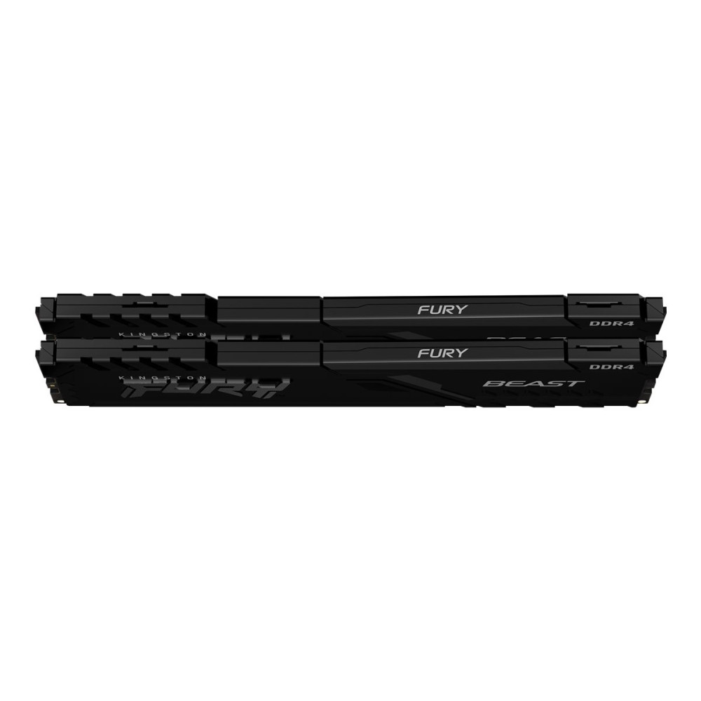 Produktbild för Kingston FURY Beast - DDR4 - sats - 32 GB: 2 x 16 GB - DIMM 288-pin / PC4-28800 - ej buffrad
