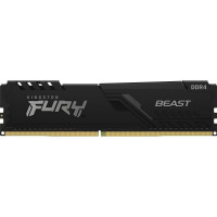Produktbild för Kingston FURY Beast - DDR4 - sats - 32 GB: 2 x 16 GB - DIMM 288-pin / PC4-28800 - ej buffrad