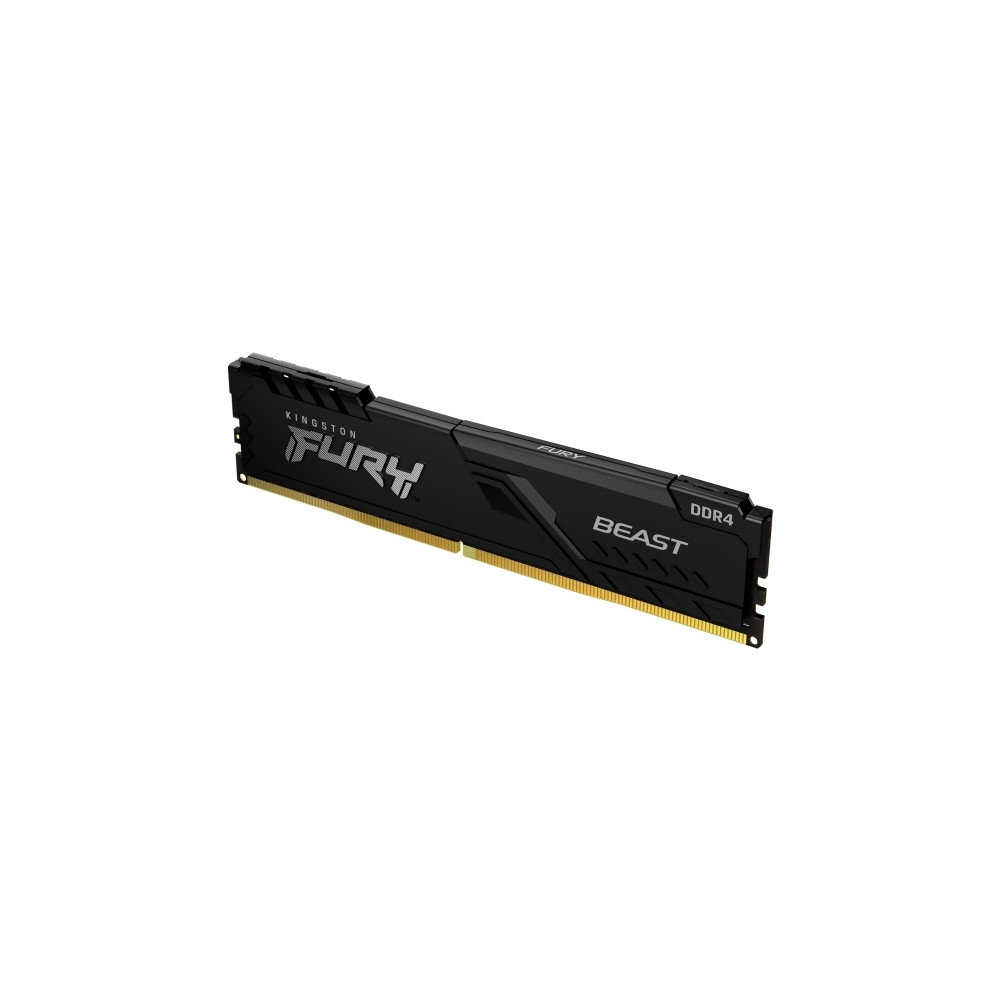 Produktbild för Kingston FURY Beast - DDR4 - sats - 32 GB: 2 x 16 GB - DIMM 288-pin / PC4-28800 - ej buffrad