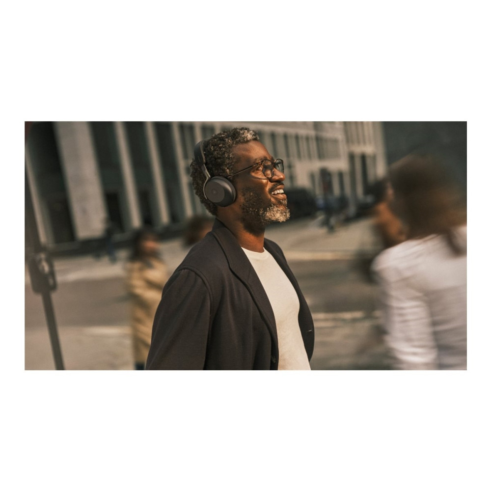 Produktbild för Jabra Evolve3 75 MS - headset - USB-C via Bluetooth-adapter - Microsoft Teams Certified