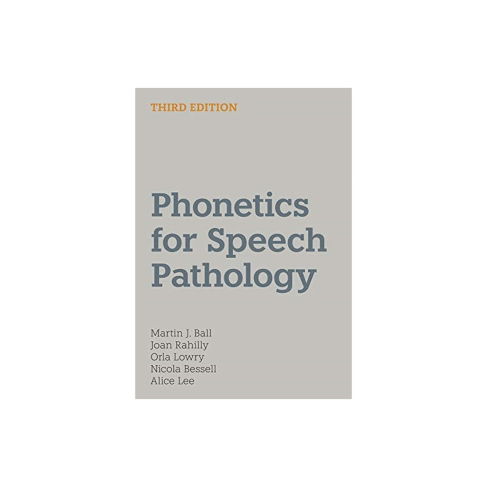 Produktbild för Phonetics for Speech Pathology (häftad, eng)
