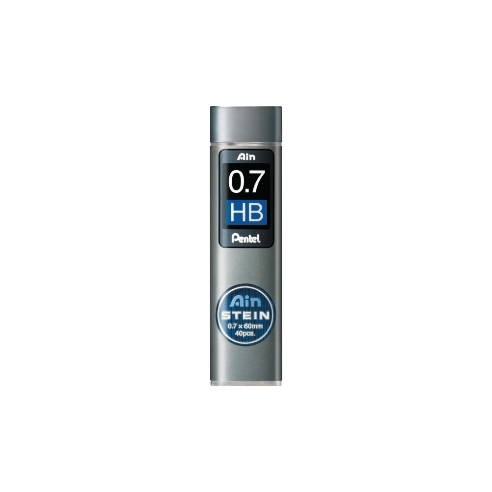 Produktbild för Pennskaft Pentel AIN STEIN High polymer, HB, 0,7 mm, etui a...