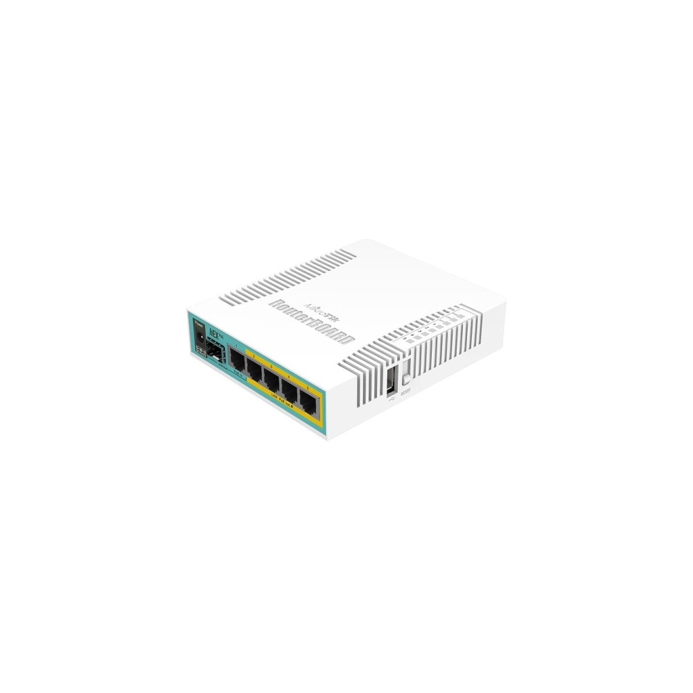 Produktbild för MikroTik RouterBOARD hEX RB960PGS - router - skrivbordsmodell