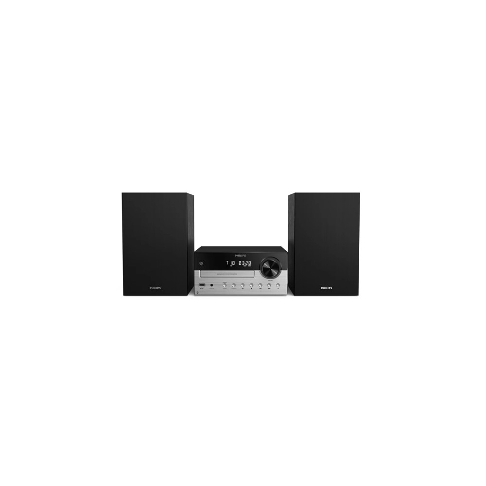 Produktbild för Philips TAM4205M2/12, Hemmaljud mikrosystem, Svart, Silver,...