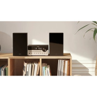 Produktbild för Philips TAM4205M2/12, Hemmaljud mikrosystem, Svart, Silver,...