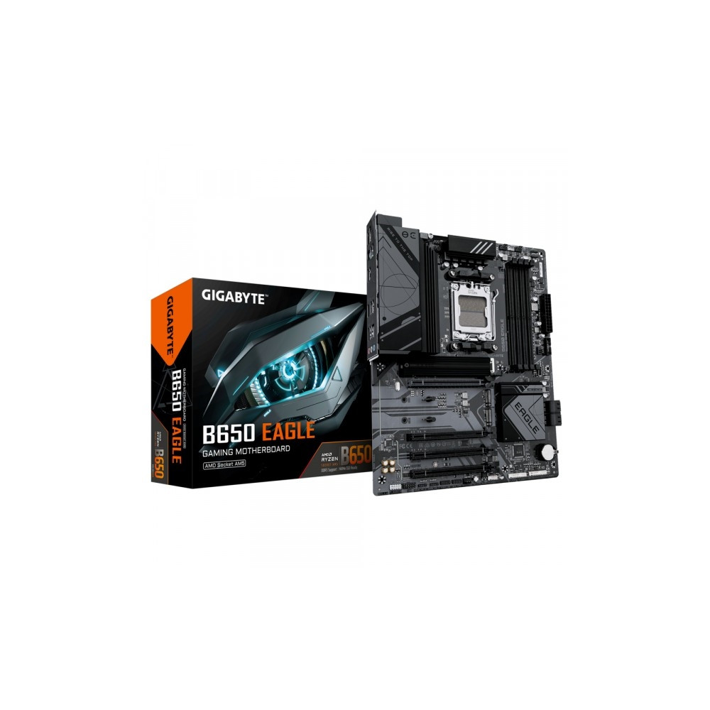 Produktbild för Gigabyte B650 EAGLE - moderkort - ATX - Socket AM5 - AMD B650