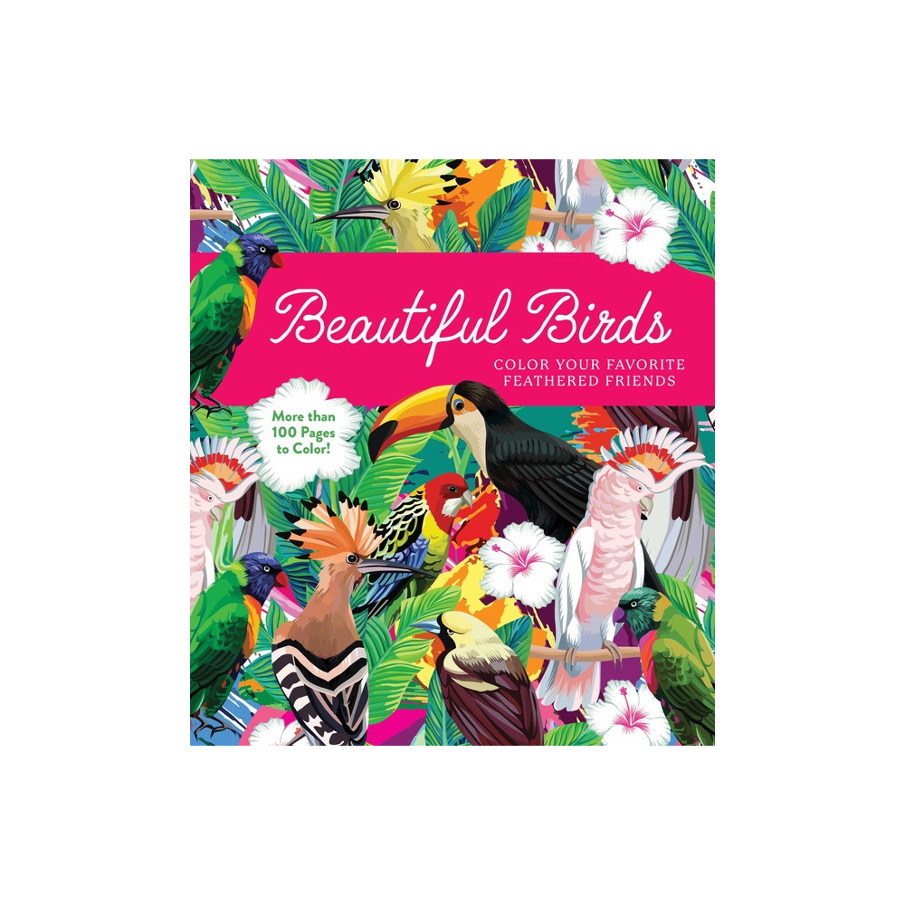 Produktbild för Beautiful Birds Coloring Book (häftad, eng)