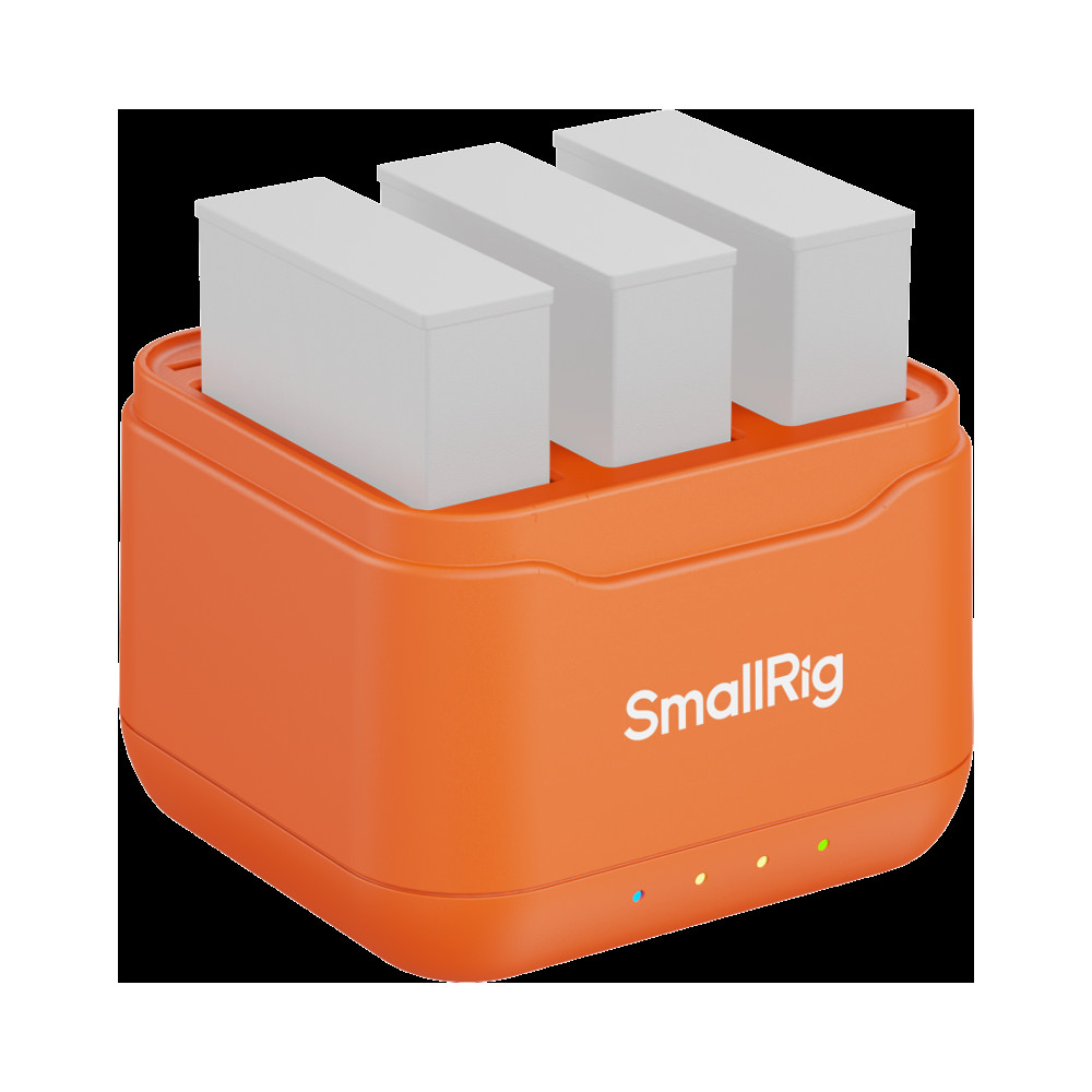 Produktbild för SmallRig 5921 Camera Battery Charger for DJI Action 6 / Action 5 Pro / Osmo 360