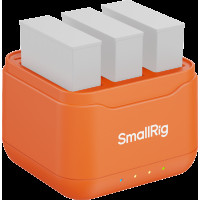 Produktbild för SmallRig 5921 Camera Battery Charger for DJI Action 6 / Action 5 Pro / Osmo 360