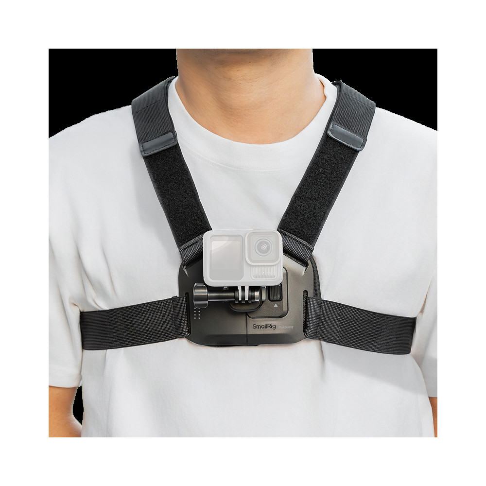 Produktbild för SmallRig 5720 Quick Release Chest Strap Mount for Action Cameras