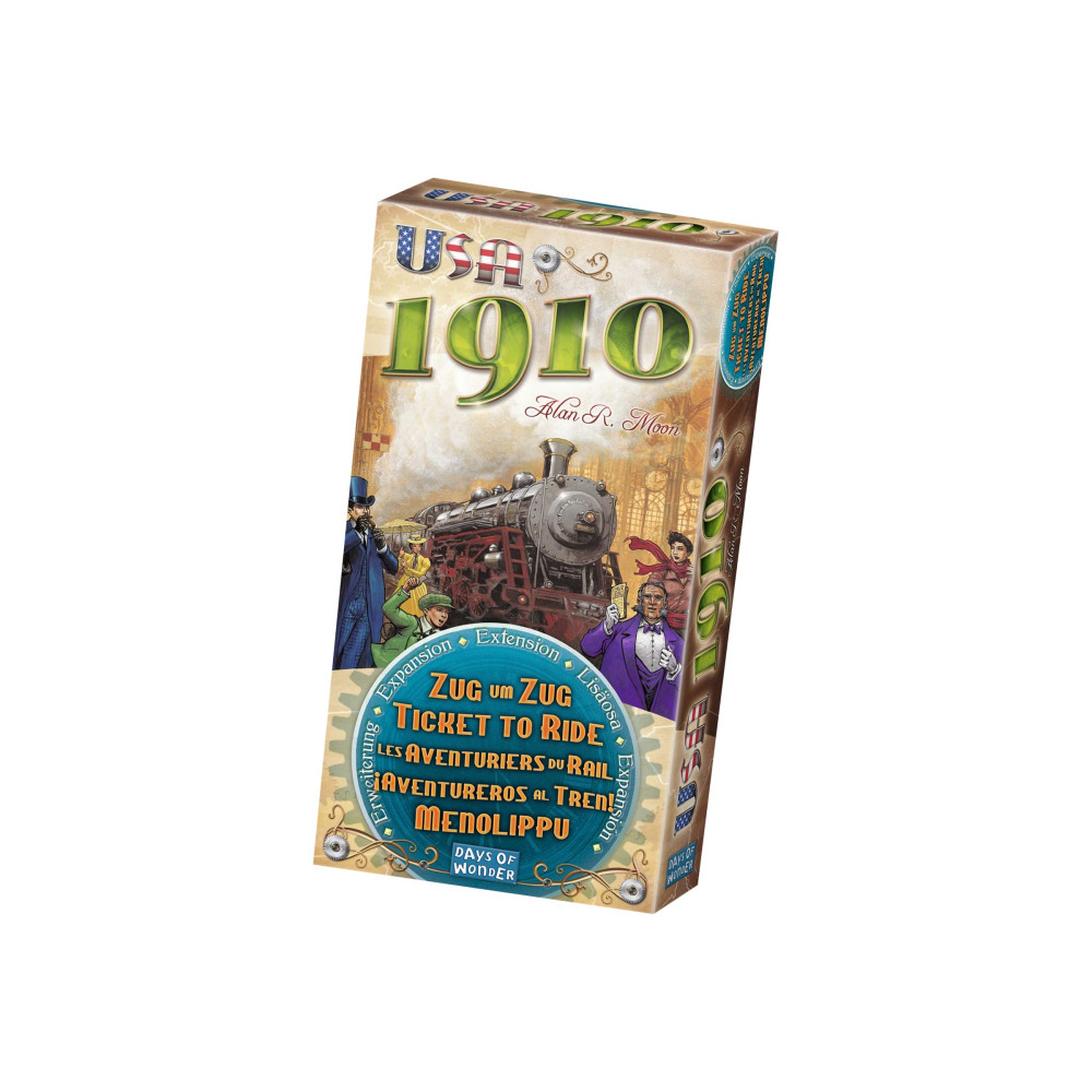Produktbild för Days of Wonder - Ticket to Ride USA 1910