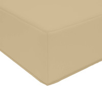 Produktbild för Utomhus Soffa Kudde 2 pcs Beige Polyester