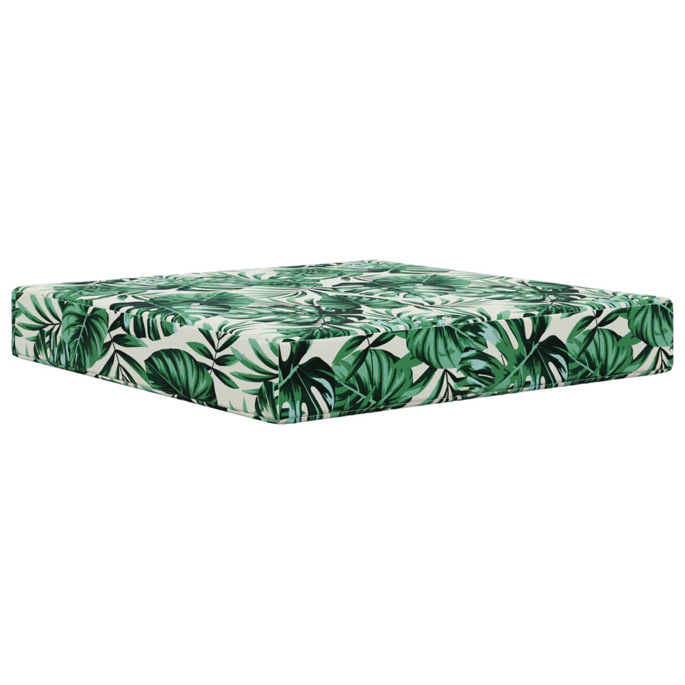 Produktbild för Utomhus Soffa Kudde 2 pcs Bladmönster Polyester