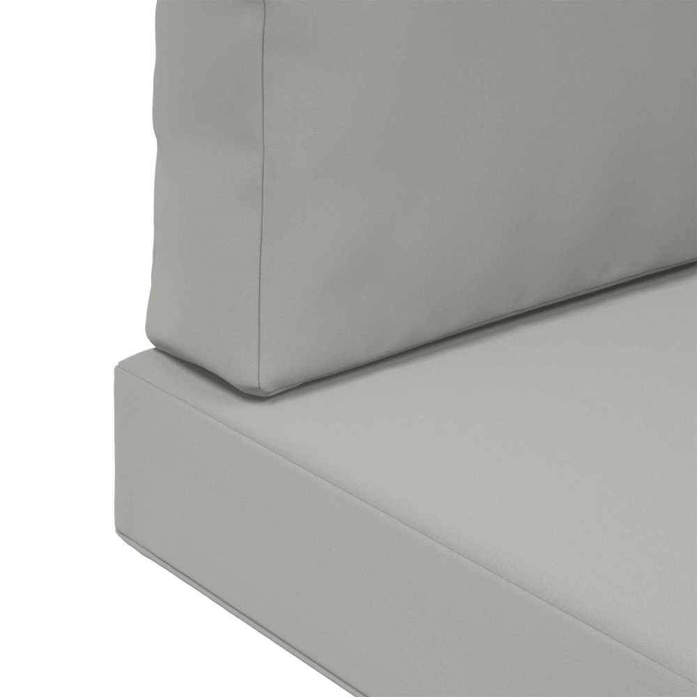 Produktbild för Utomhus Soffa Kudde 3 pcs Grå Polyester