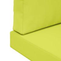 Produktbild för Utomhus Soffa Kudde 3 pcs Grön Polyester