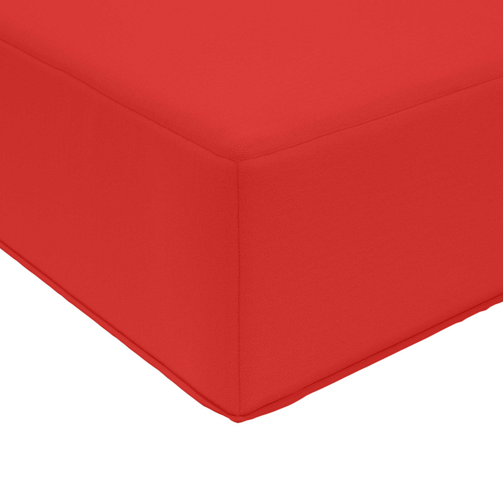 Produktbild för Utomhus Soffa Kudde 3 pcs Röd Polyester