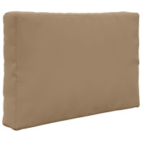 Produktbild för Utomhus Soffa Kudde 3 pcs Taupe Polyester