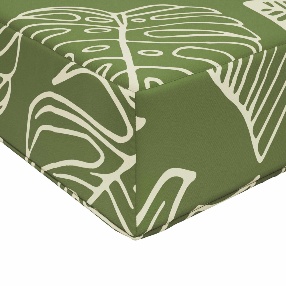 Produktbild för Utomhus Soffa Kudde 3 pcs Bladdesign Polyester
