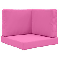 Produktbild för Utomhus Soffa Kudde 3 pcs Rosa Polyester