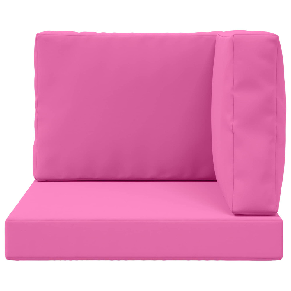 Produktbild för Utomhus Soffa Kudde 3 pcs Rosa Polyester