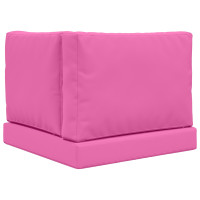 Produktbild för Utomhus Soffa Kudde 3 pcs Rosa Polyester