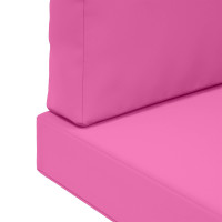 Produktbild för Utomhus Soffa Kudde 3 pcs Rosa Polyester